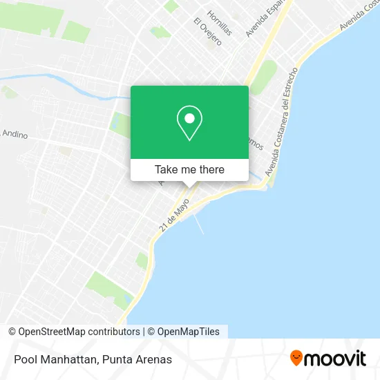 Pool Manhattan map