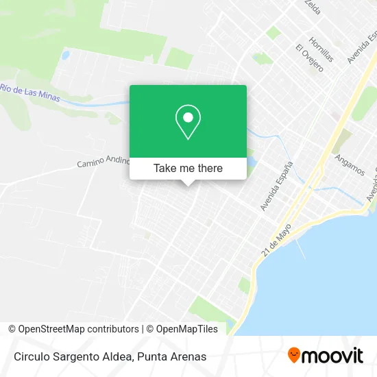Circulo Sargento Aldea map