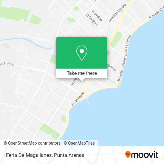 Feria De Magallanes map