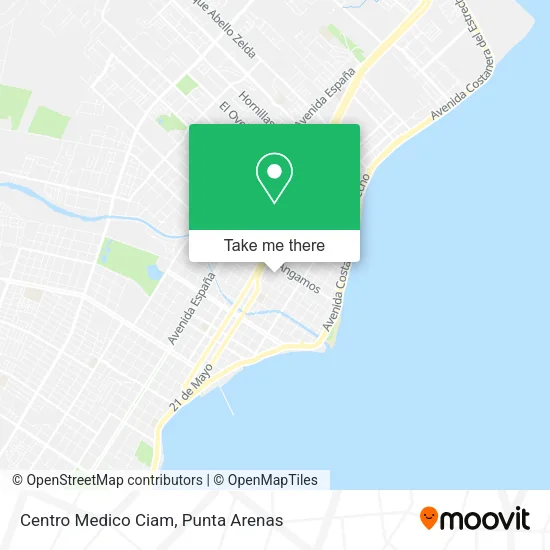 Centro Medico Ciam map