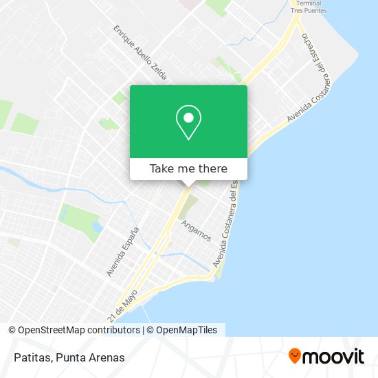 Mapa de Patitas
