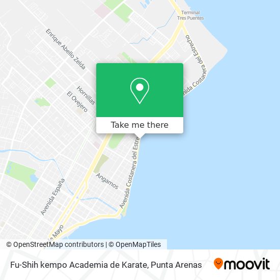 Fu-Shih kempo Academia de Karate map