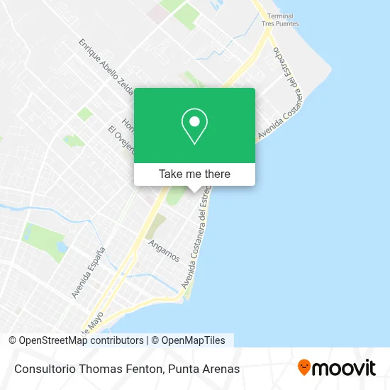 Consultorio Thomas Fenton map