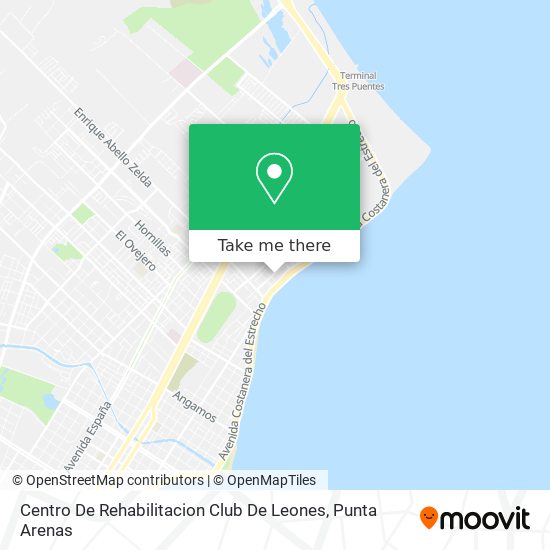 Centro De Rehabilitacion Club De Leones map