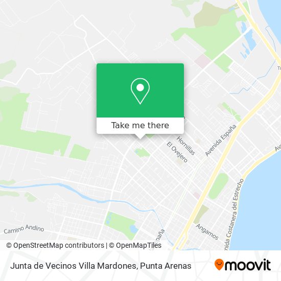 Junta de Vecinos Villa Mardones map