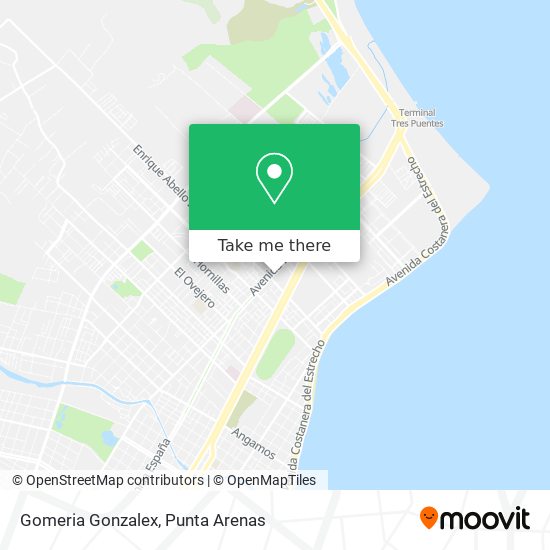 Gomeria Gonzalex map