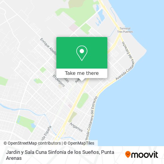 Mapa de Jardin y Sala Cuna Sinfonía de los Sueños
