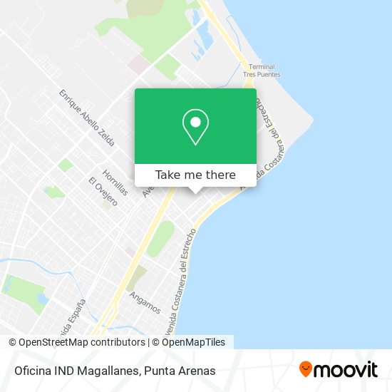 Mapa de Oficina IND Magallanes