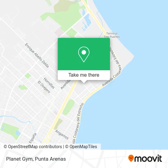 Planet Gym map