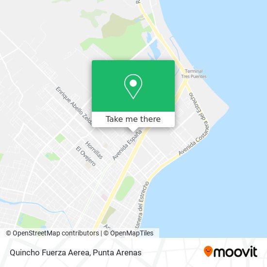Quincho Fuerza Aerea map