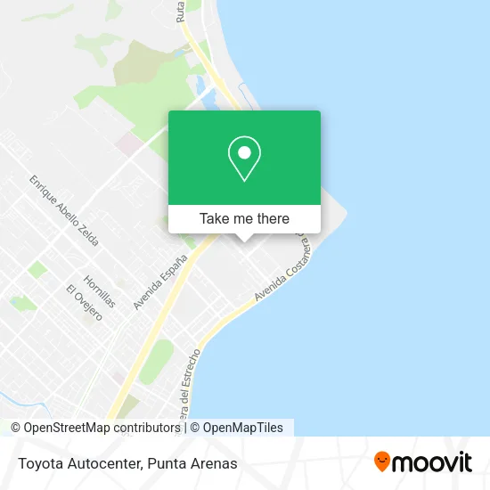 Mapa de Toyota Autocenter