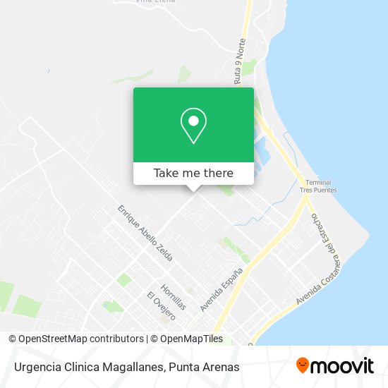 Urgencia Clinica Magallanes map