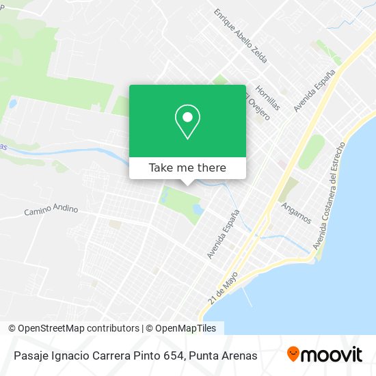 Pasaje Ignacio Carrera Pinto 654 map