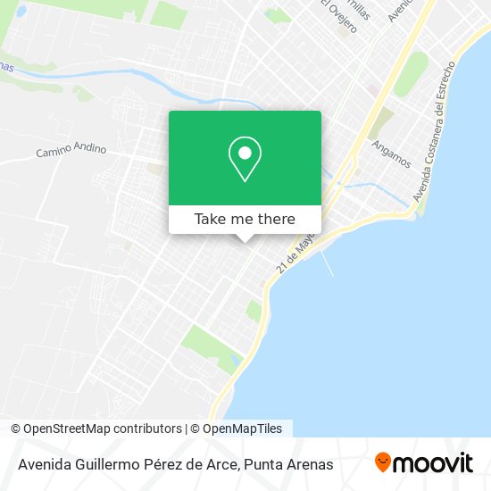 Avenida Guillermo Pérez de Arce map
