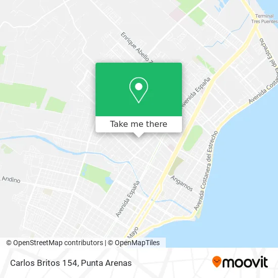 Carlos Britos 154 map