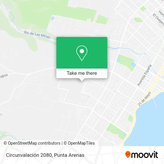 Circunvalación 2080 map