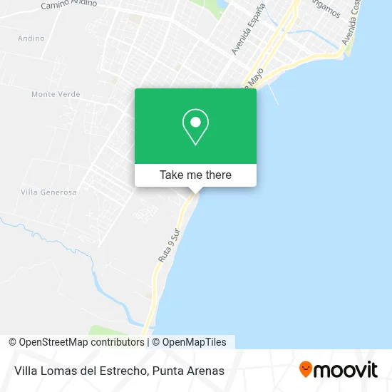 Villa Lomas del Estrecho map