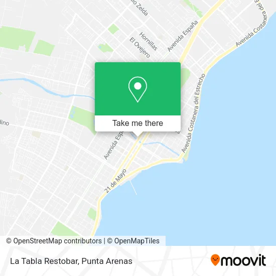 La Tabla Restobar map