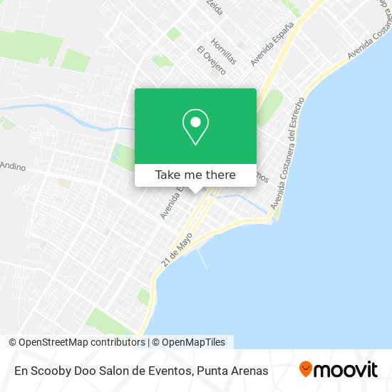 Mapa de En Scooby Doo Salon de Eventos