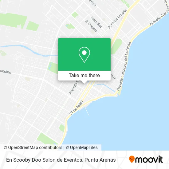 Mapa de En Scooby Doo Salon de Eventos