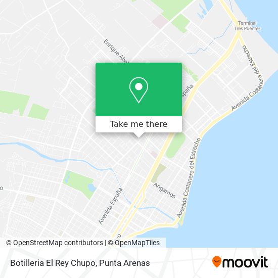 Botilleria El Rey Chupo map