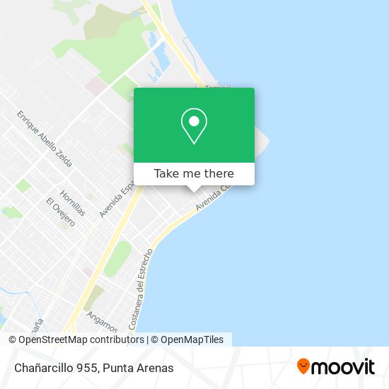 Chañarcillo 955 map