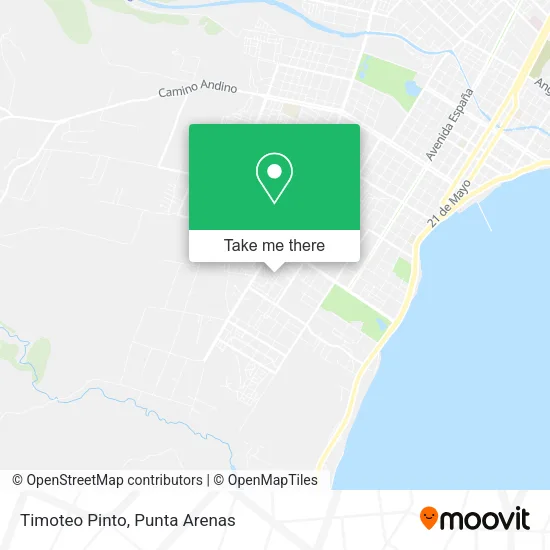 Timoteo Pinto map