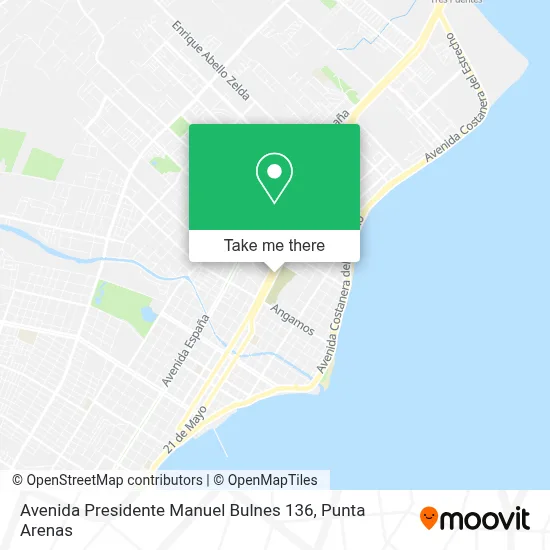 Avenida Presidente Manuel Bulnes 136 map