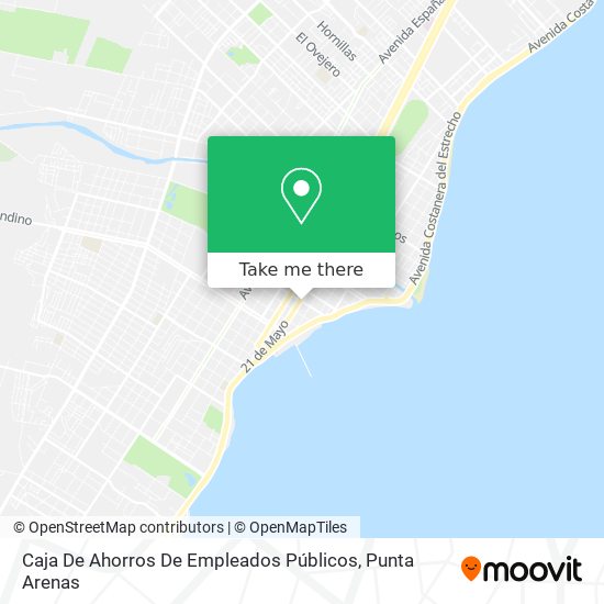 Caja De Ahorros De Empleados Públicos map