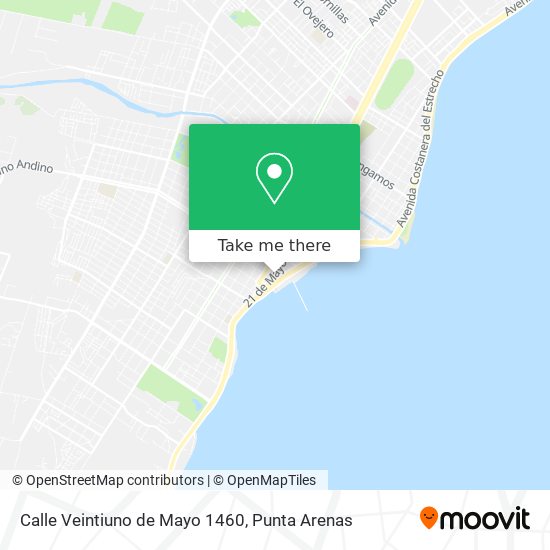 Calle Veintiuno de Mayo 1460 map