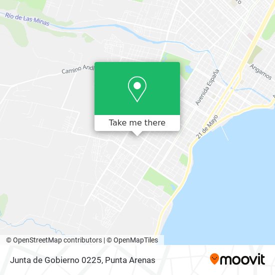 Mapa de Junta de Gobierno 0225