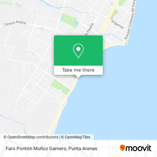 Mapa de Faro Pontón Muñoz Gamero