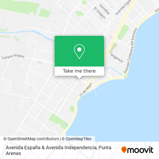 Avenida España & Avenida Independencia map