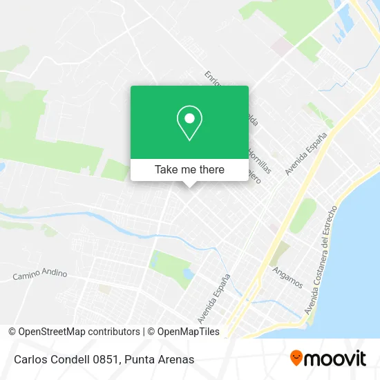 Carlos Condell 0851 map
