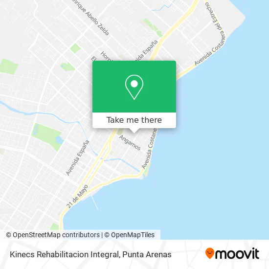 Kinecs Rehabilitacion Integral map