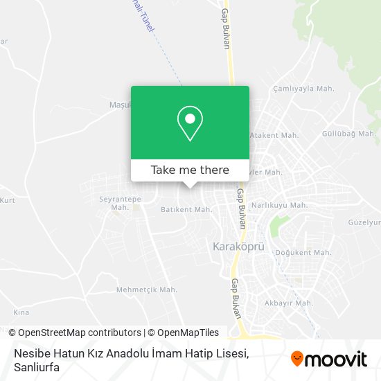 Nesibe Hatun Kız Anadolu İmam Hatip Lisesi map