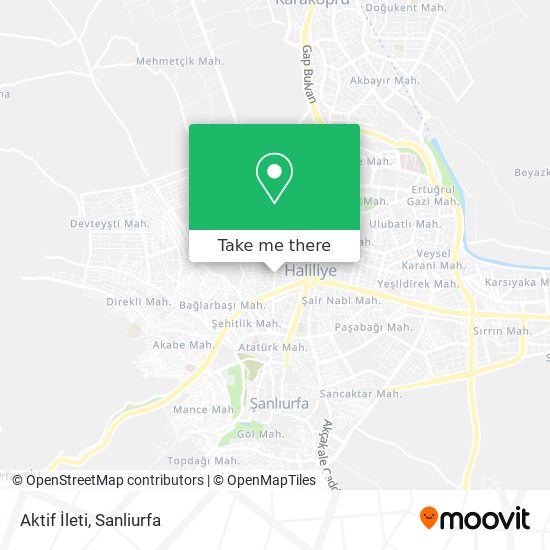 Aktif İleti map