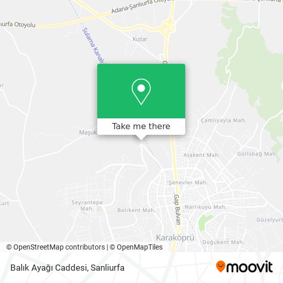 Balık Ayağı Caddesi map