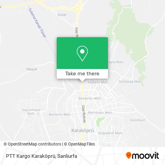 PTT Kargo Karaköprü map
