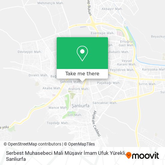 Serbest Muhasebeci Mali Müşavir İmam Ufuk Yürekli map
