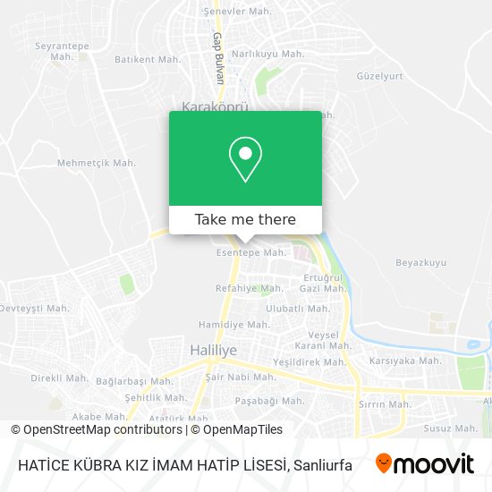 HATİCE KÜBRA KIZ İMAM HATİP LİSESİ map