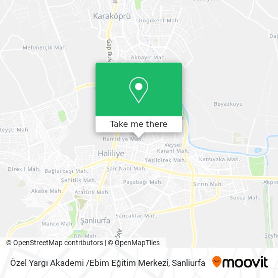 Özel Yargı Akademi /Ebim Eğitim Merkezi map