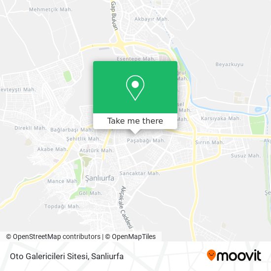 Oto Galericileri Sitesi map