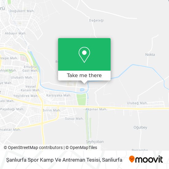 Şanlıurfa Spor Kamp Ve Antreman Tesisi map