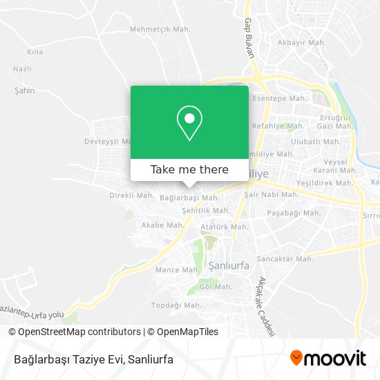 Bağlarbaşı Taziye Evi map