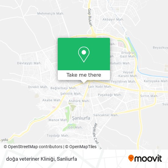 doğa veteriner Kliniği map