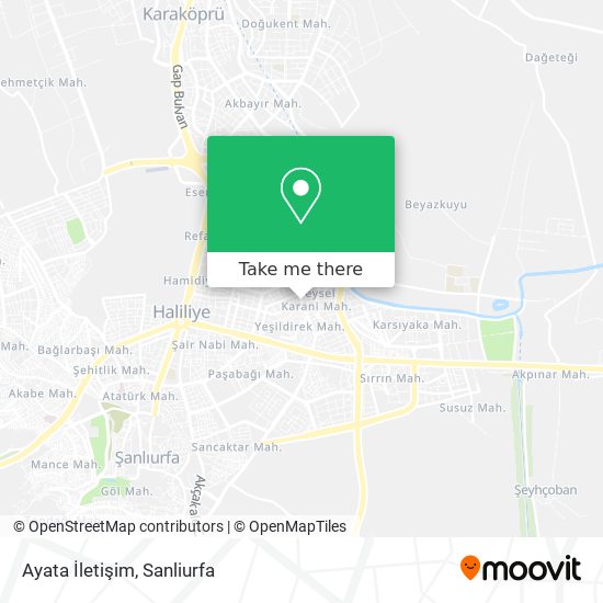 Ayata İletişim map