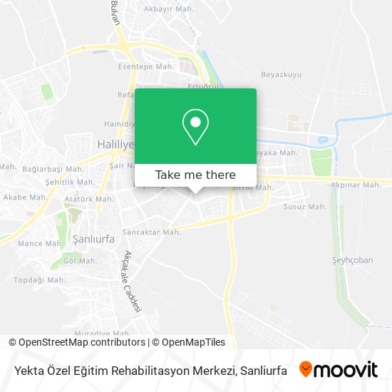 Yekta Özel Eğitim Rehabilitasyon Merkezi map