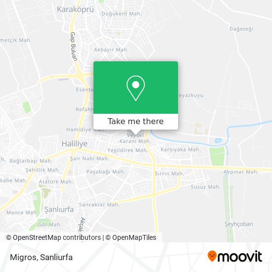 Migros map