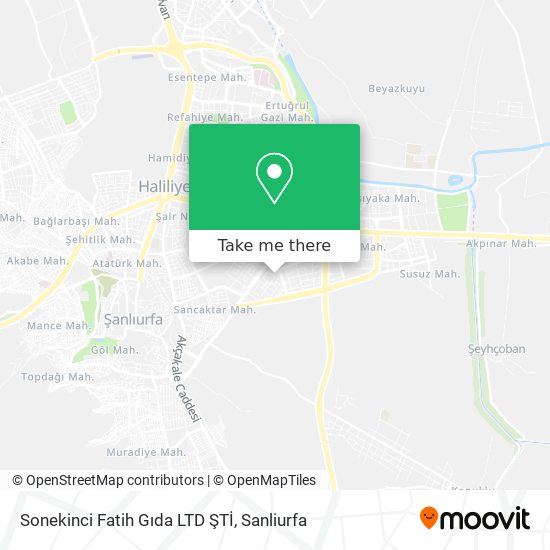 Sonekinci Fatih Gıda LTD ŞTİ map